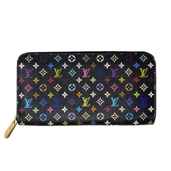 Louis Vuitton Monogram Canvas Murakami Multicolore Continental Zippy Wallet - Picture 1 of 15